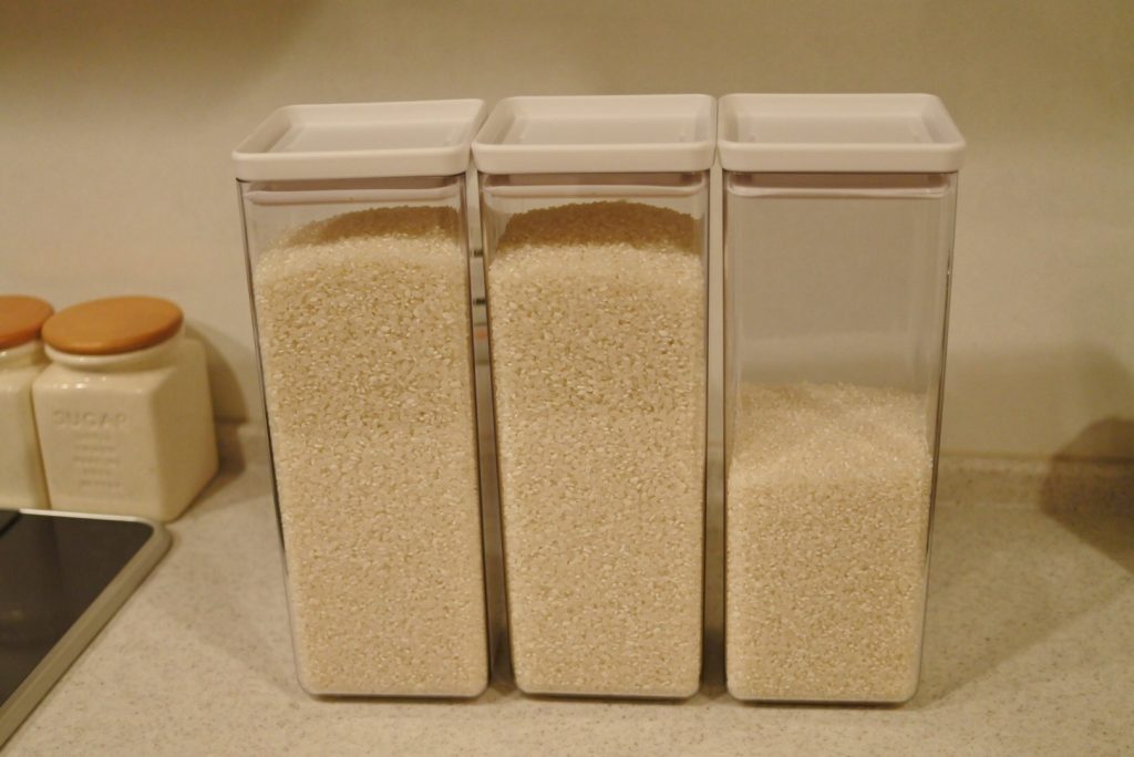 我が家のお米の冷蔵庫保存法＆米びつ。 めんどくさがりやのシンプルライフ