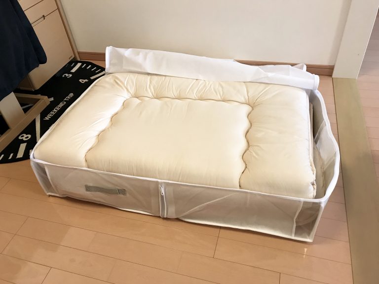 ニトリの敷布団も入る布団収納バッグで押し入れクローゼットの収納の見直し。 めんどくさがりやのシンプルライフ