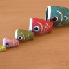 リビングに鯉のぼりを飾りました。