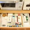 食器棚引き出し収納の見直し。